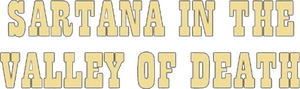 Sartana in the Valley of Death