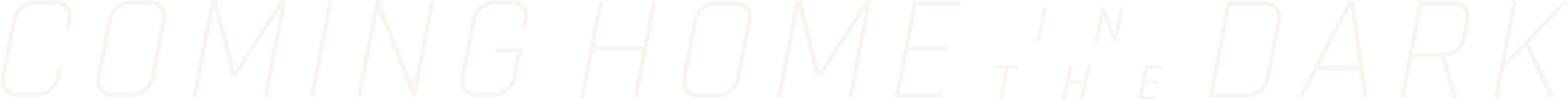 Coming Home in the Dark