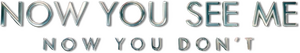 Now You See Me: Now You Don't