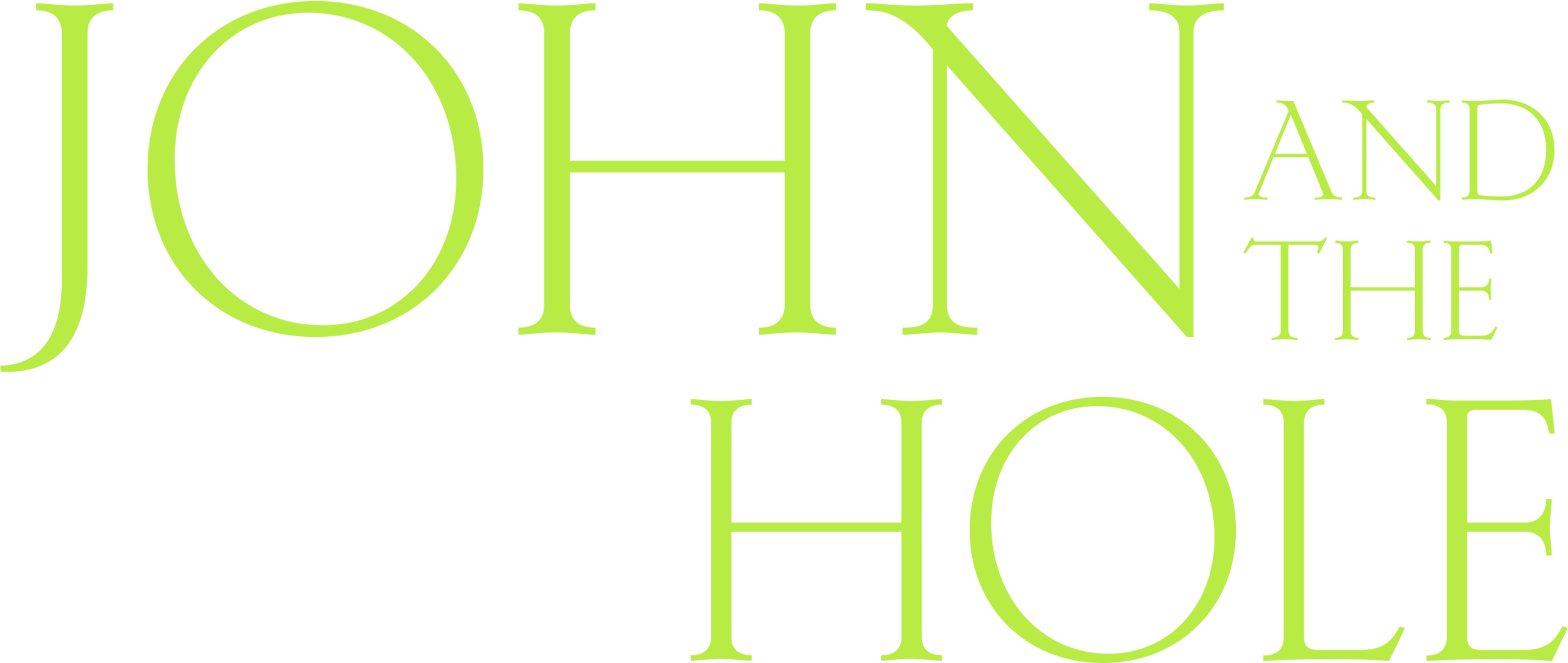 John and the Hole